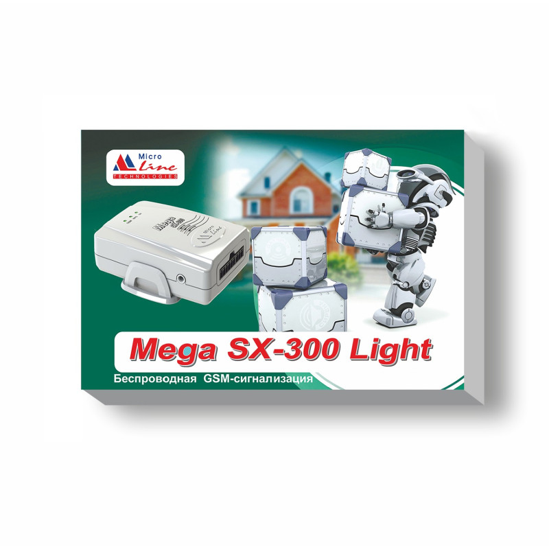 GSM-сигнализация MEGA SX-300 Light с WEB