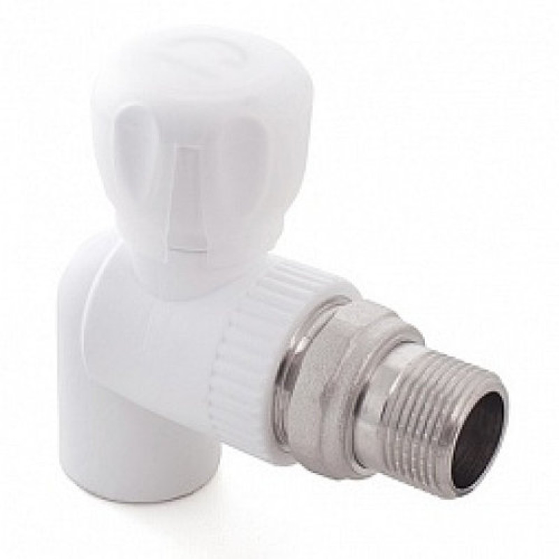 Кран радиаторный угловой 25x3/4