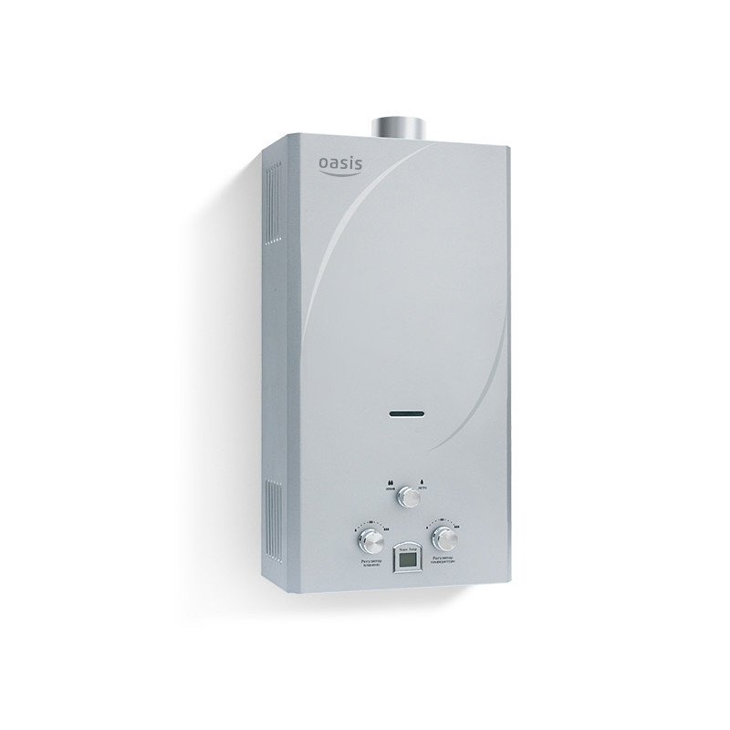 Водонагреватель газовый "Оазис" 20кВт (С) турбо (без трубы)