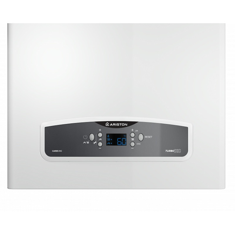 Котел газовый двухконтурный Ariston CARES XC 24FF NG Медный теплообменник-3