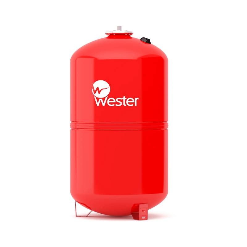 Мембранный бак для отопления Wester WRV 100