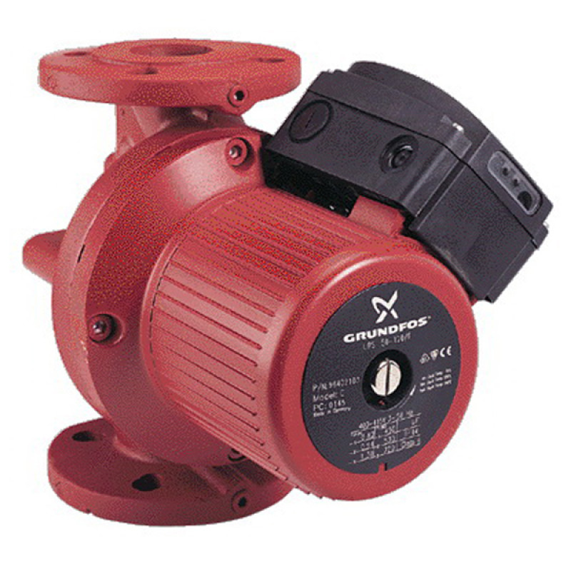 Насос циркуляционный Grundfos UPS 32-120 с гайками