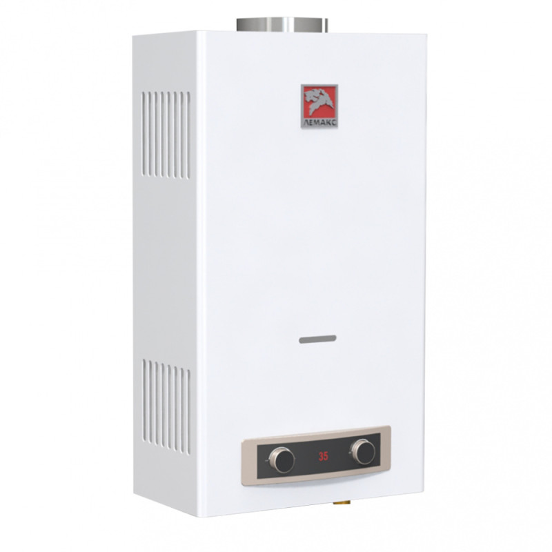 Водонагреватель газовый Лемакс серия "АЛЬФА" модель "ЕВРО-24"
