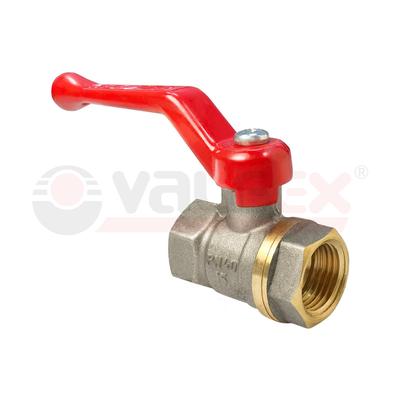 Кран шаровый 2 1/2" ВР/ВР рычаг ник. для воды