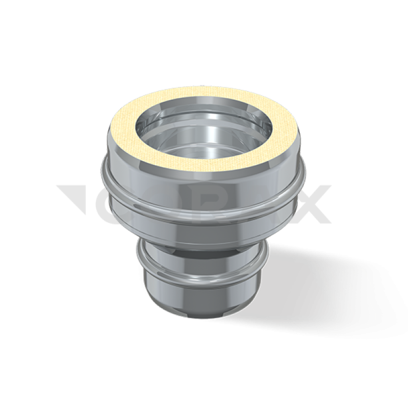 Старт для сэндвича по конденсату(нерж. 0,5 мм) Ф130х200 нов