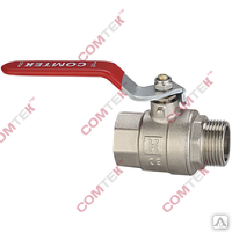 Кран шаровый 3/4" ВР х 3/4" ВР "ручка" Comtek