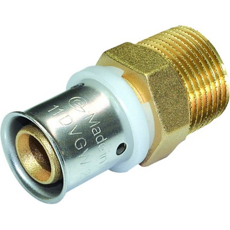 Муфта пресс с наружной резьбой 16х3/4" Comisa