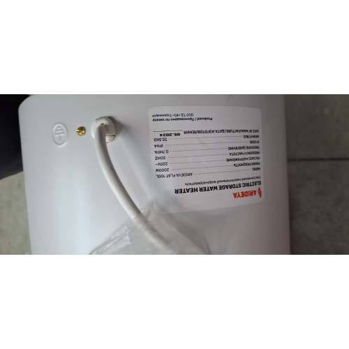 Водонагреватель электрический  бытовой Arideya FLAT 100L ДИСКОНТ б/н