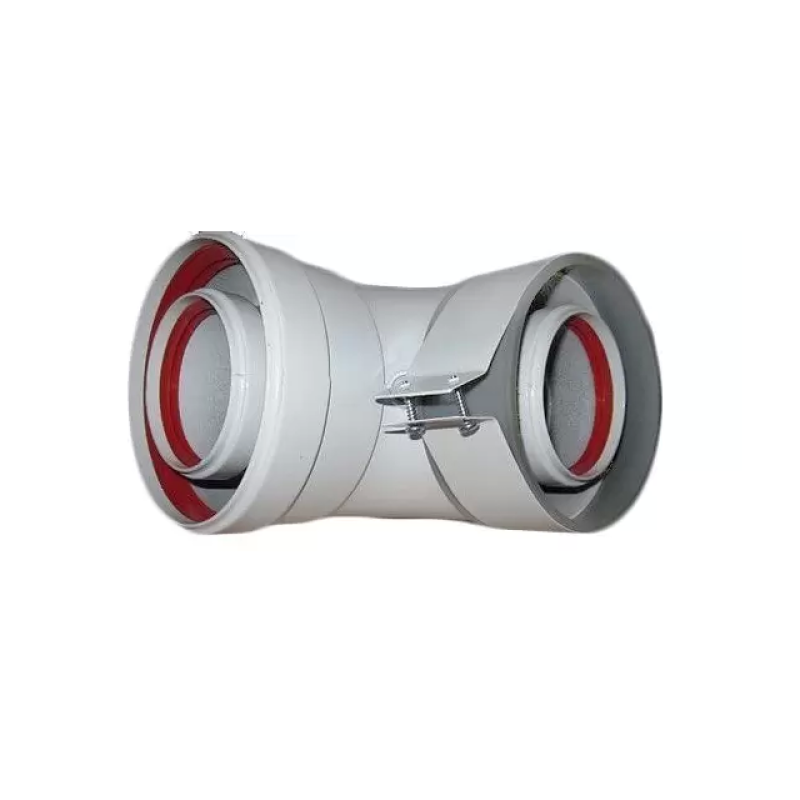 Угол коаксиальный присоединительный 90* F60/100 А-011 ARDERIA