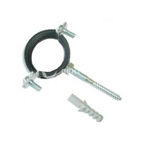 Хомут мет(М8) 60-64(2") со шп-шур,дюб,контргайк. HUMALT