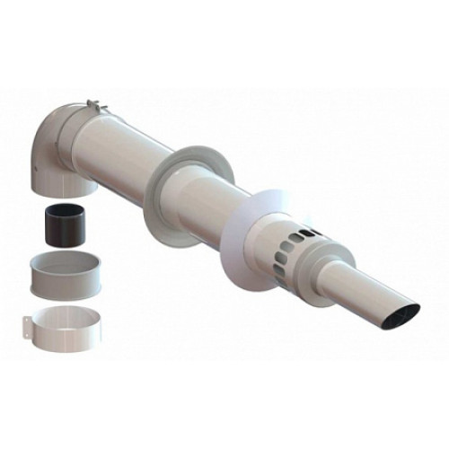 Комплект коаксиальный 60/100 L = 1,0 м K-C-01 BV на котел ARISTON, BAXI, VAILLANT