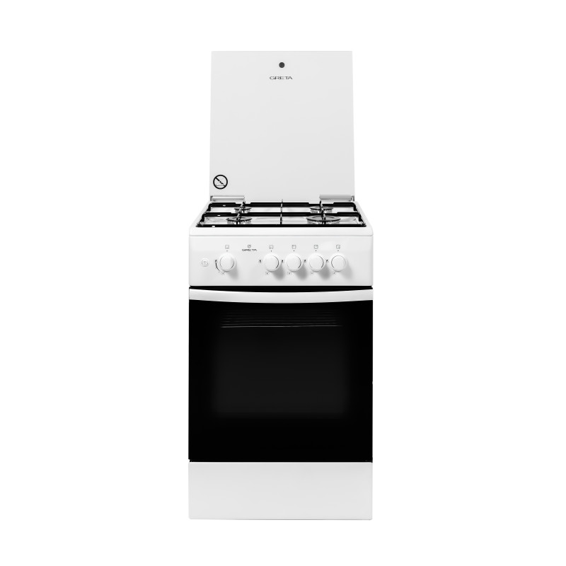 Плита газовая бытовая GRETA тип 1470 GG 5 07 2 MG 33 (W)-1
