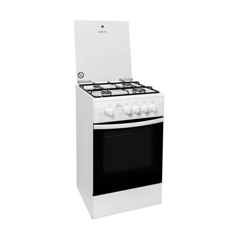 Плита газовая бытовая GRETA тип 1470 GG 5 07 2 MG 33 (W)-2