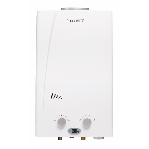 Водонагреватель газовый SUPERLUX  10L CF NG NEW