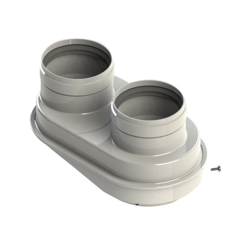 Адаптер моноблочный универсальный 80/80 для перехода на двухтрубную систему Krats