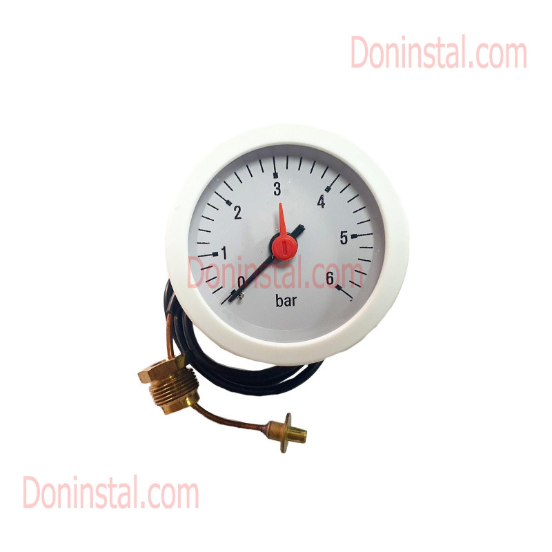 Манометр прямоугольный 4  bar G 1/4 "-1