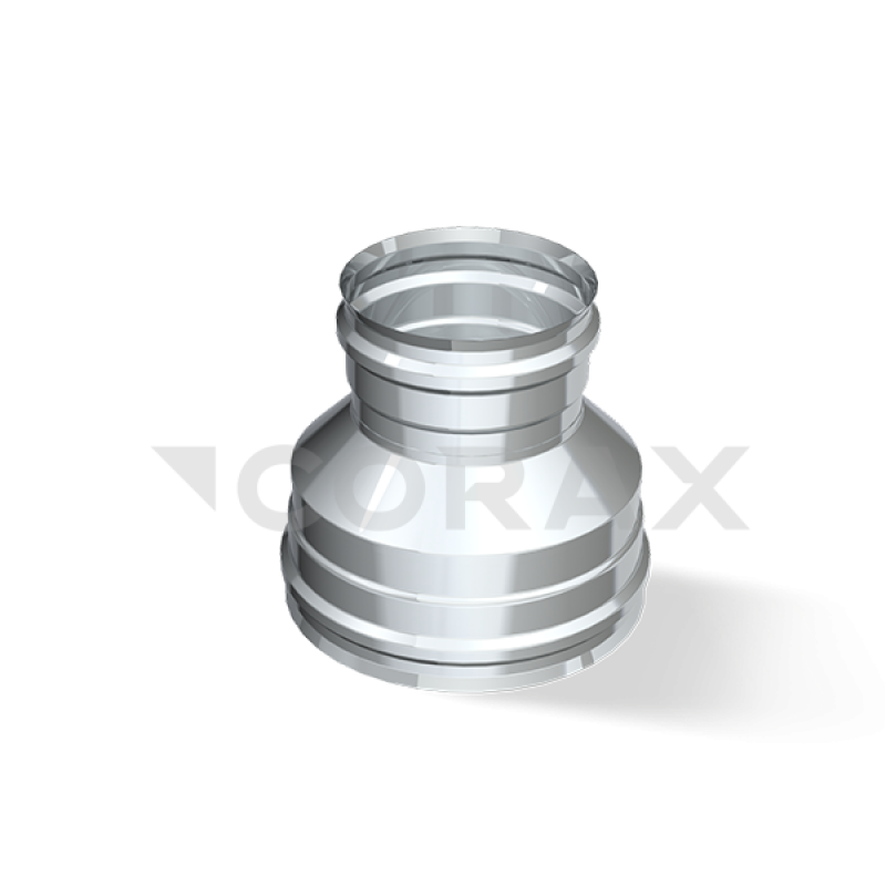 Конус-дефлектор (нерж. 430/0,5мм) Ф300х400