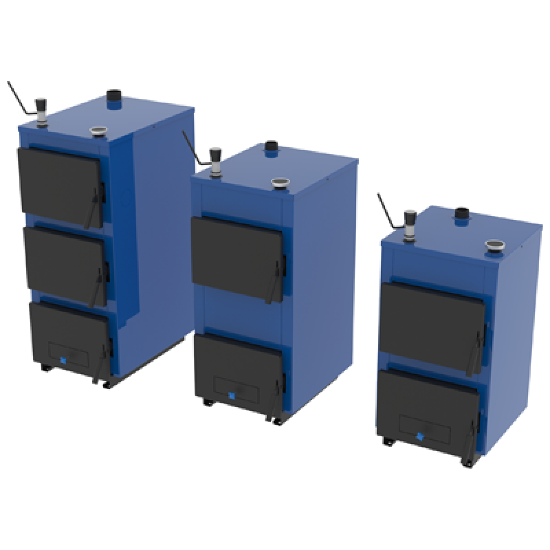 Котел твердотопливный МОЗЫРЬ КСТ-16 "Премиум Лонг"