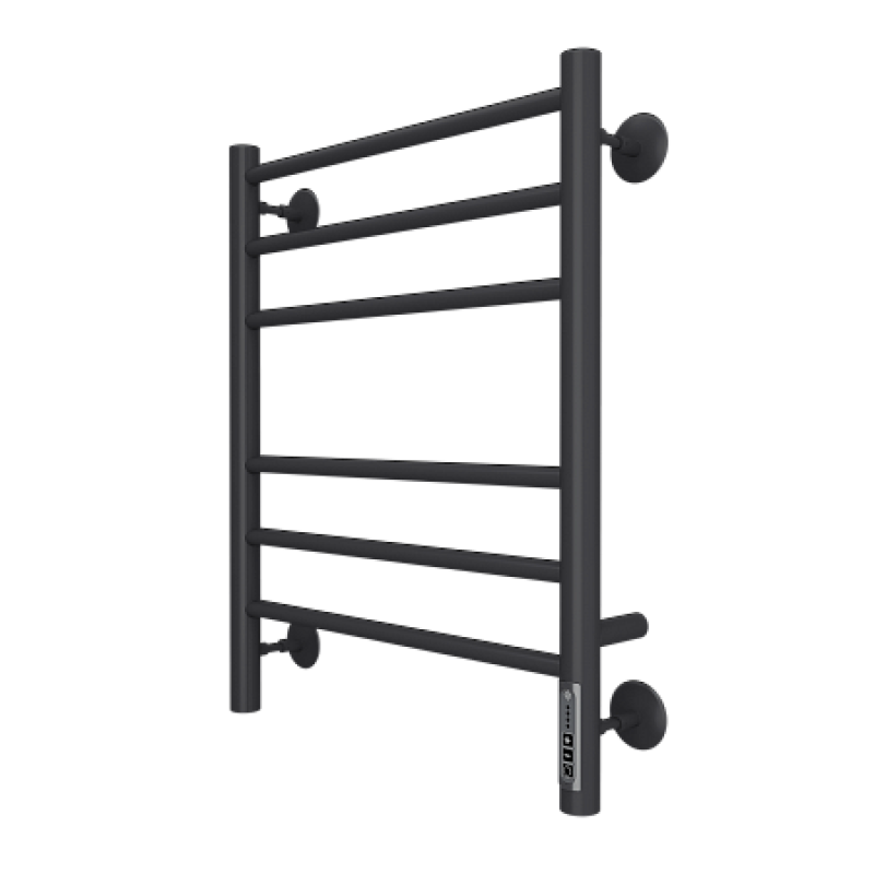 Полотенцесушитель Электро TERMINUS Аврора 450х600 П6 КС 9005 матовый ( new встроен диммер)