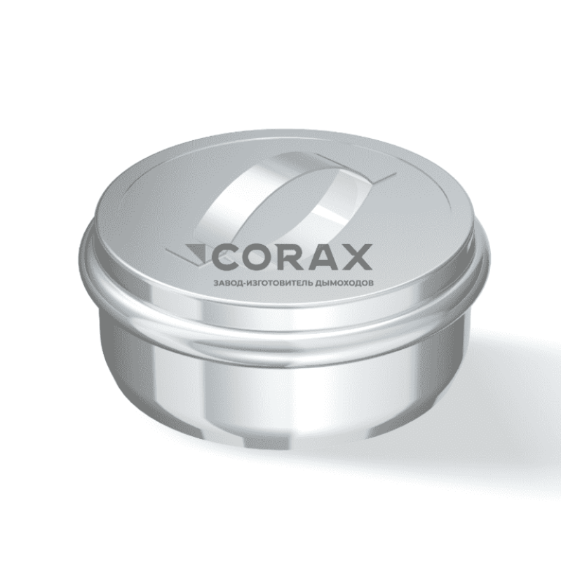 Заглушка для ревизии (нерж. сталь 0,5мм) Ф135 внутренняя