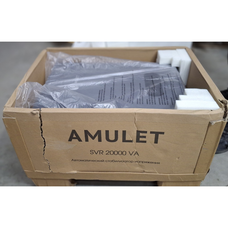 Стабилизатор SVR-20000VA Amulet ДИСКОНТ 2025071278