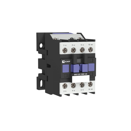 Контактор КМЭ малогабаритный 12А 230В 1NO EKF Basic