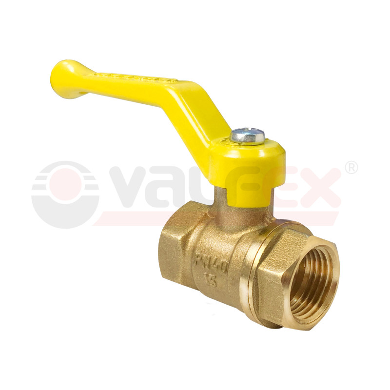 Кран шаровый 1/2" ВР/ВР рычаг, для газа Valfex (24/96)