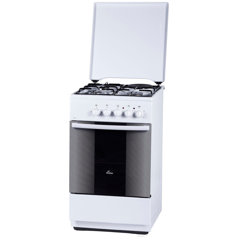 Плита бытовая комбинированная FLAMA RK 23-101 W
