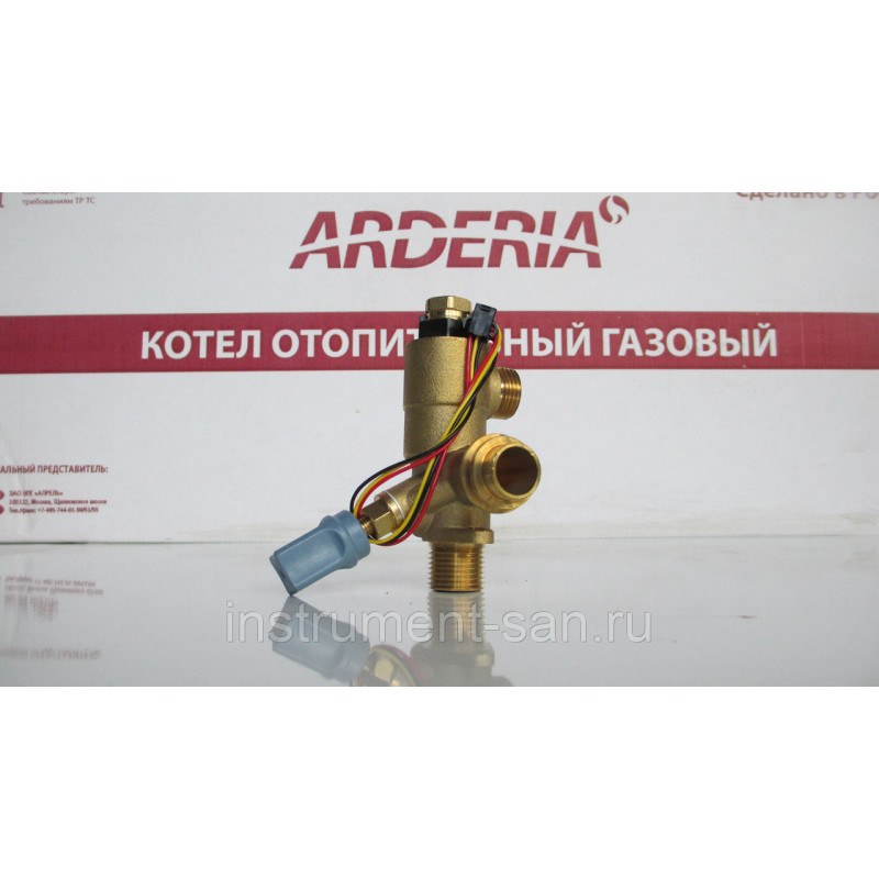 Узел входа воды с краном подпитки, фитинга CHIT