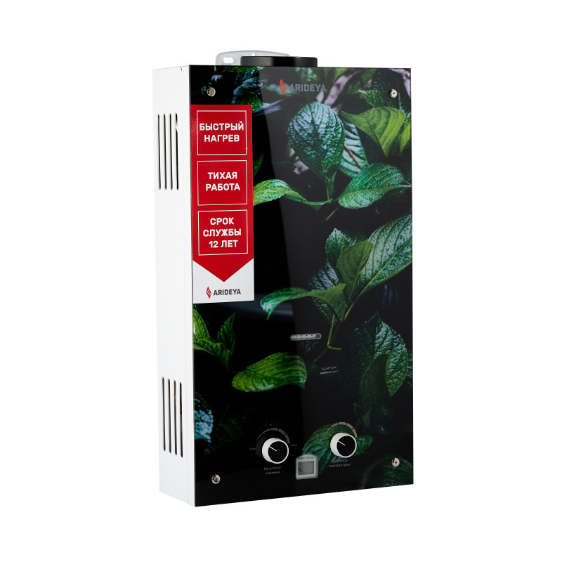 Водонагреватель газовый Arideya JSD 20 G1 (L) (Листья)