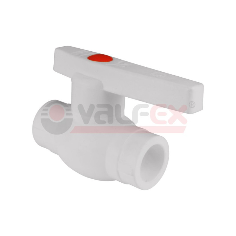 Кран шаровый Optima 25 серый Valfex (10/40)