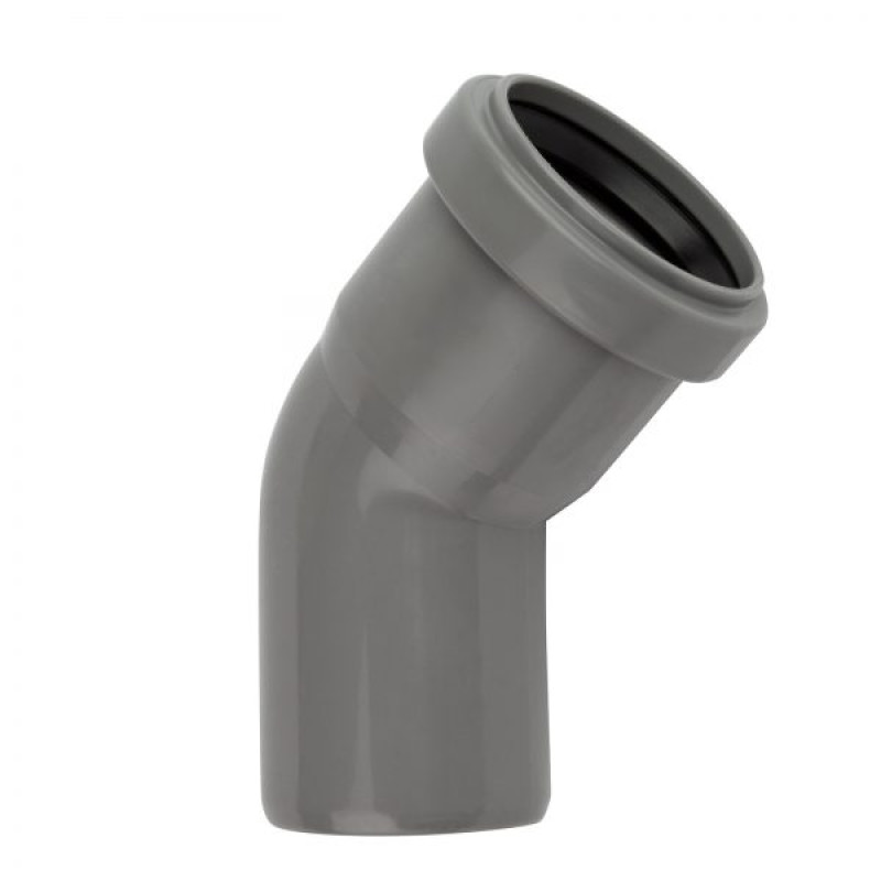 Колено Silenta 50х30 из ПВХ Хакан