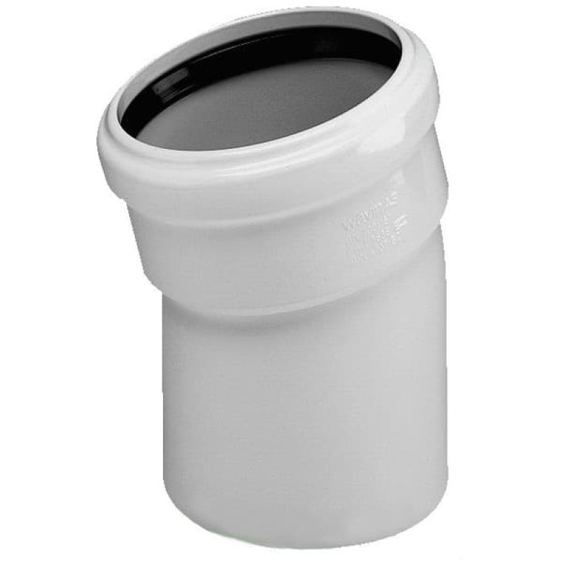 Колено Silenta 110х15 из ПВХ  HAKAN