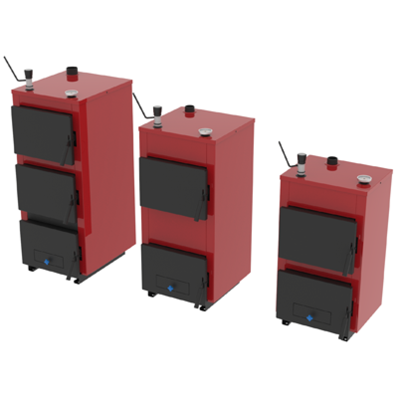 Котел твердотопливный МОЗЫРЬ КСТ-12,5  "Премиум"