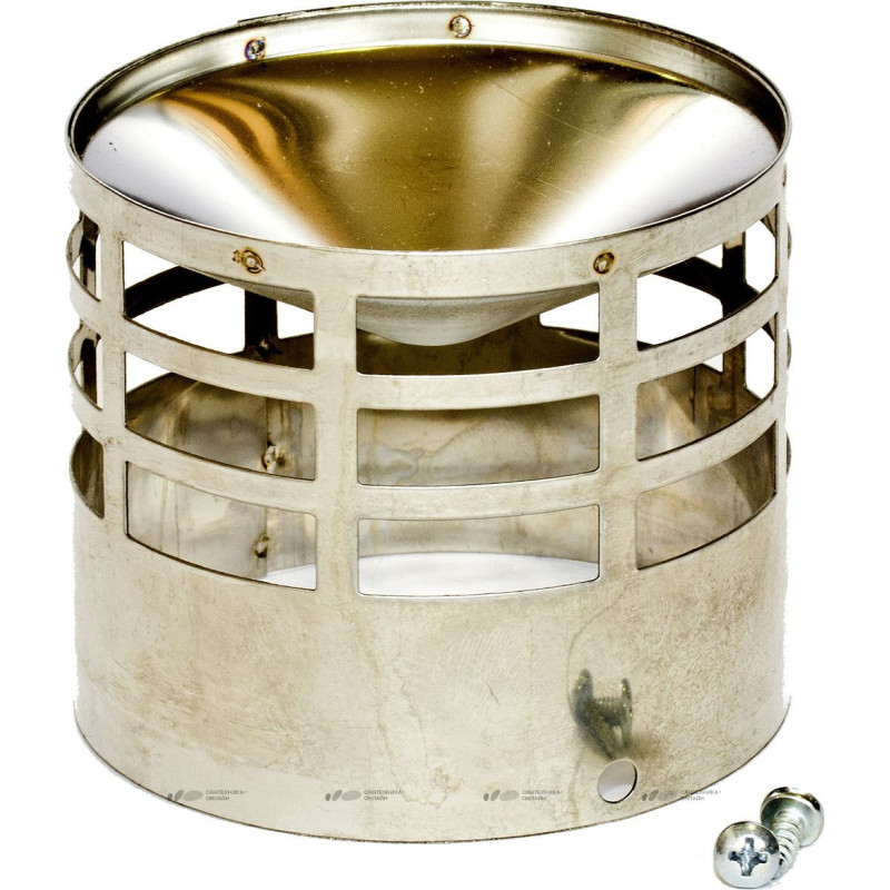 Оголовок d80 горизонт. из нерж.стали 3318027