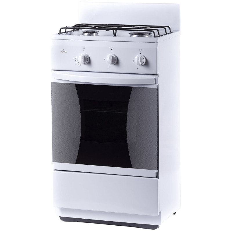 Плита газовая FLAMA CК 2201-W (комбинированная) 378