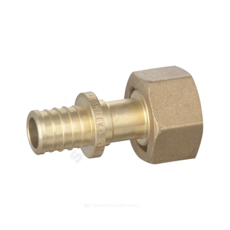 Муфта пресс с накидной гайкой 16х2-3/4 Comtek