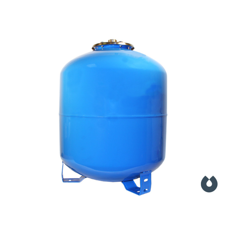 Гидроаккумулятор UNIPUMP вертикальный  50 V, фланец- нерж. сталь, 50л