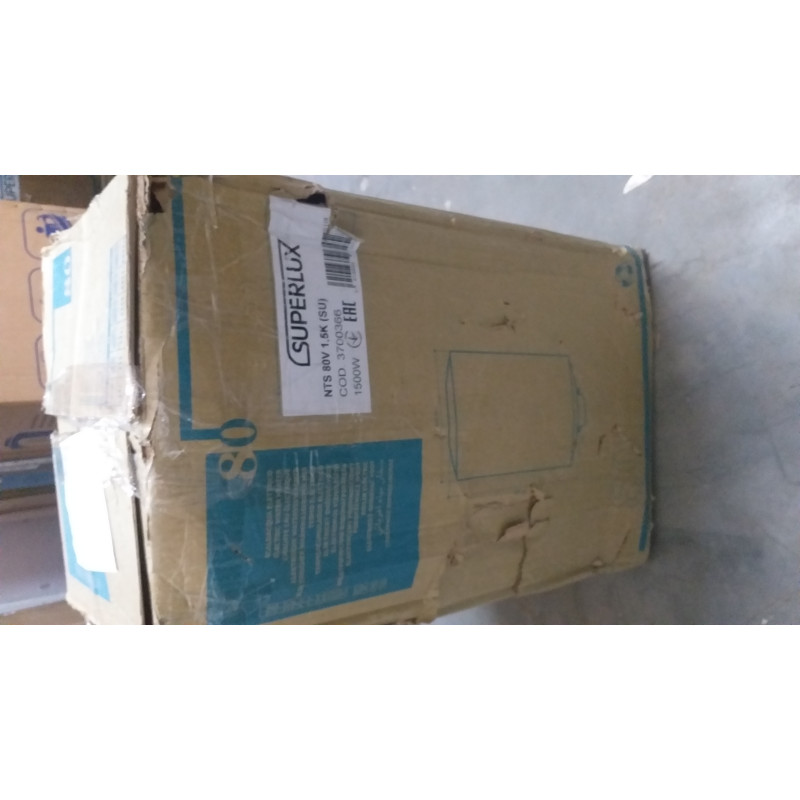 Водонагреватель электрический SUPERLUX NTS 80 V 1.5K (SU) ДИСКОНТ 0592209