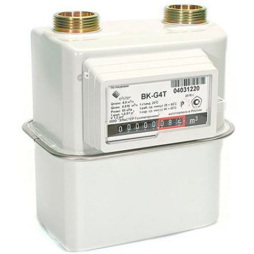 Счётчик газа ВК-G 4 T левый Elster