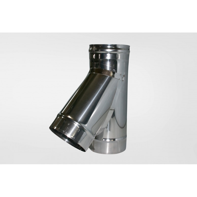 Ферум Тройник-К 135` (нерж. сталь 0,5мм) Ф115