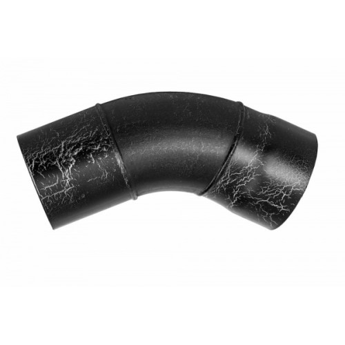 Дымоход отвод угол 45* L 10 см