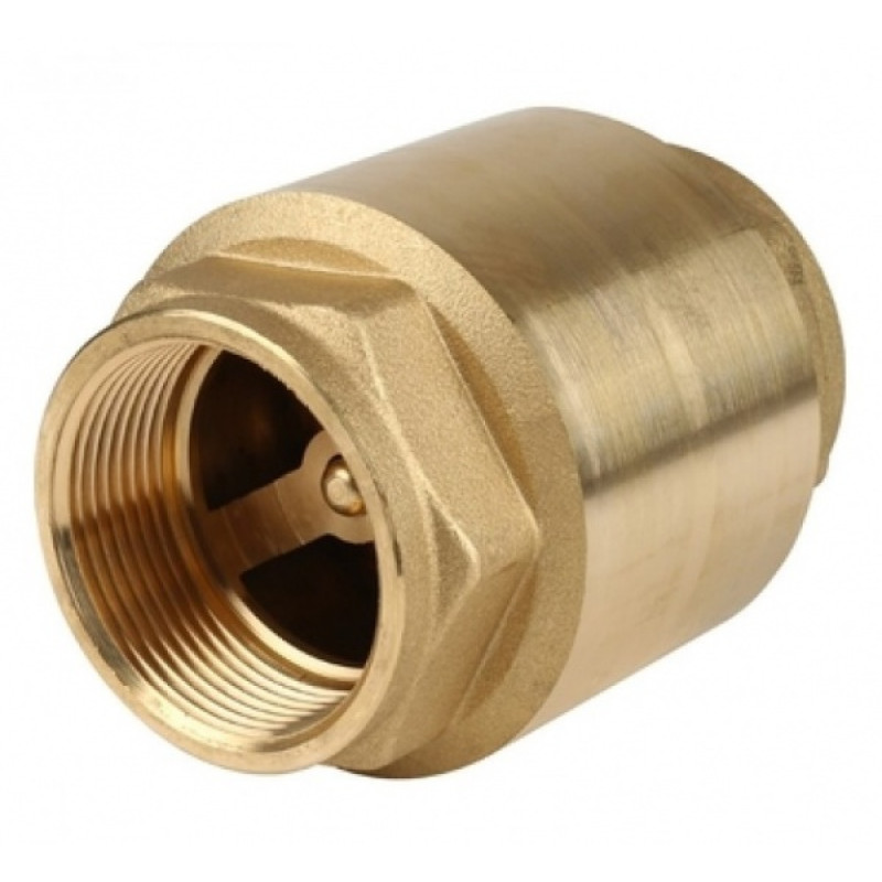 Обратный клапан 1 1/2" латун.