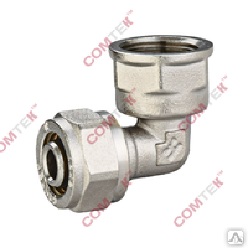 Угольник компрессионный с внутренней резьбой 20х1/2 Comtek